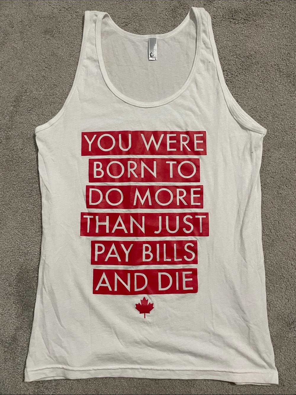 American Apparel White Tank